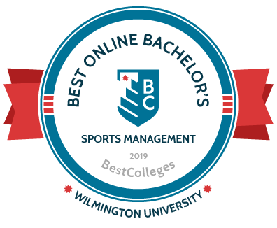 Best Online Bachelor's in Sports Management 2019 graphic
