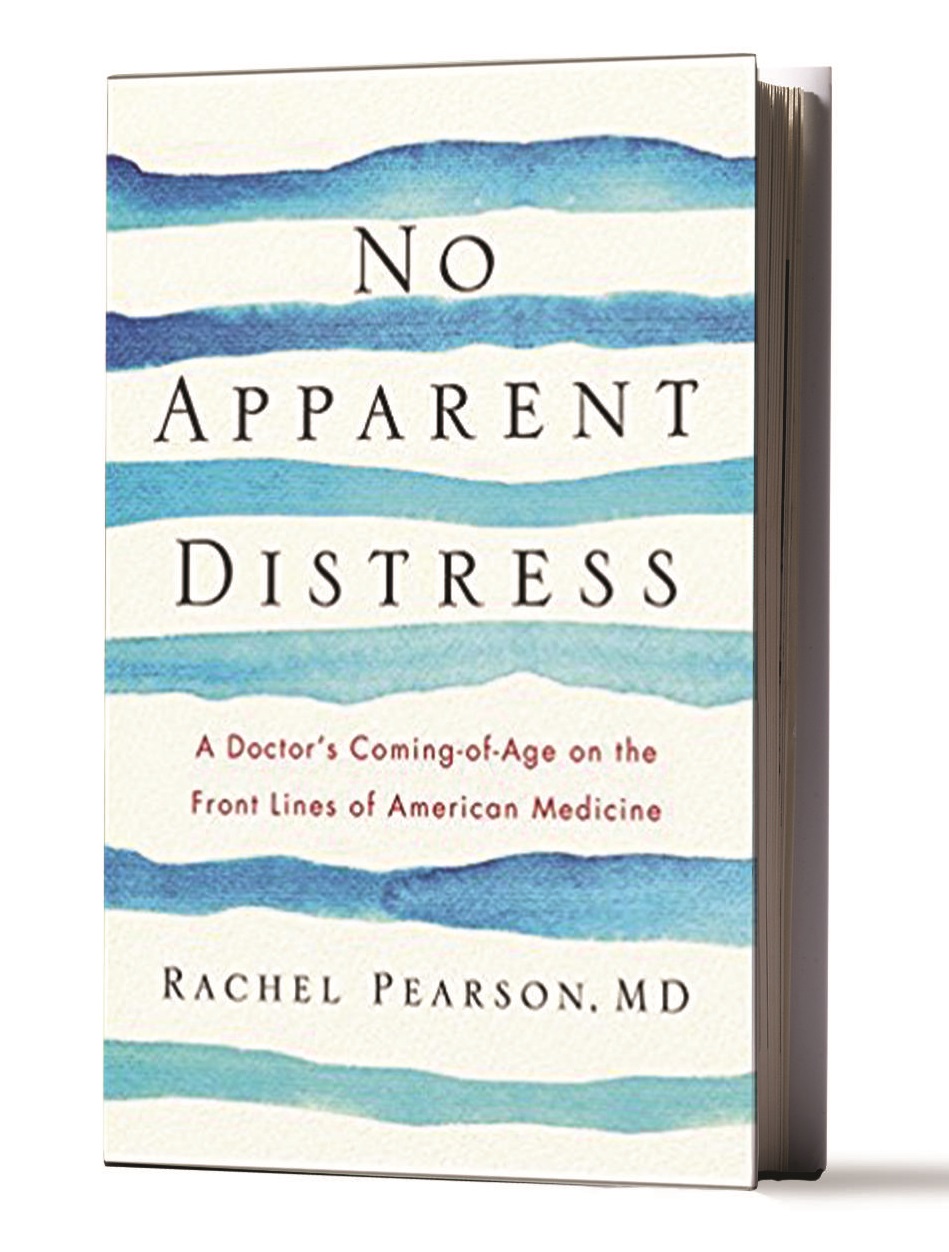 No Apparent Distress book cover by Rachel Pearson, MD
