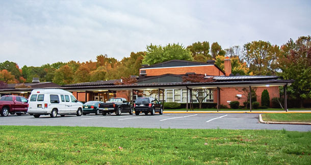 View of the Joint Base McGuire-Dix-Lakehurst campus