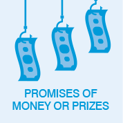 promises of money or prizes