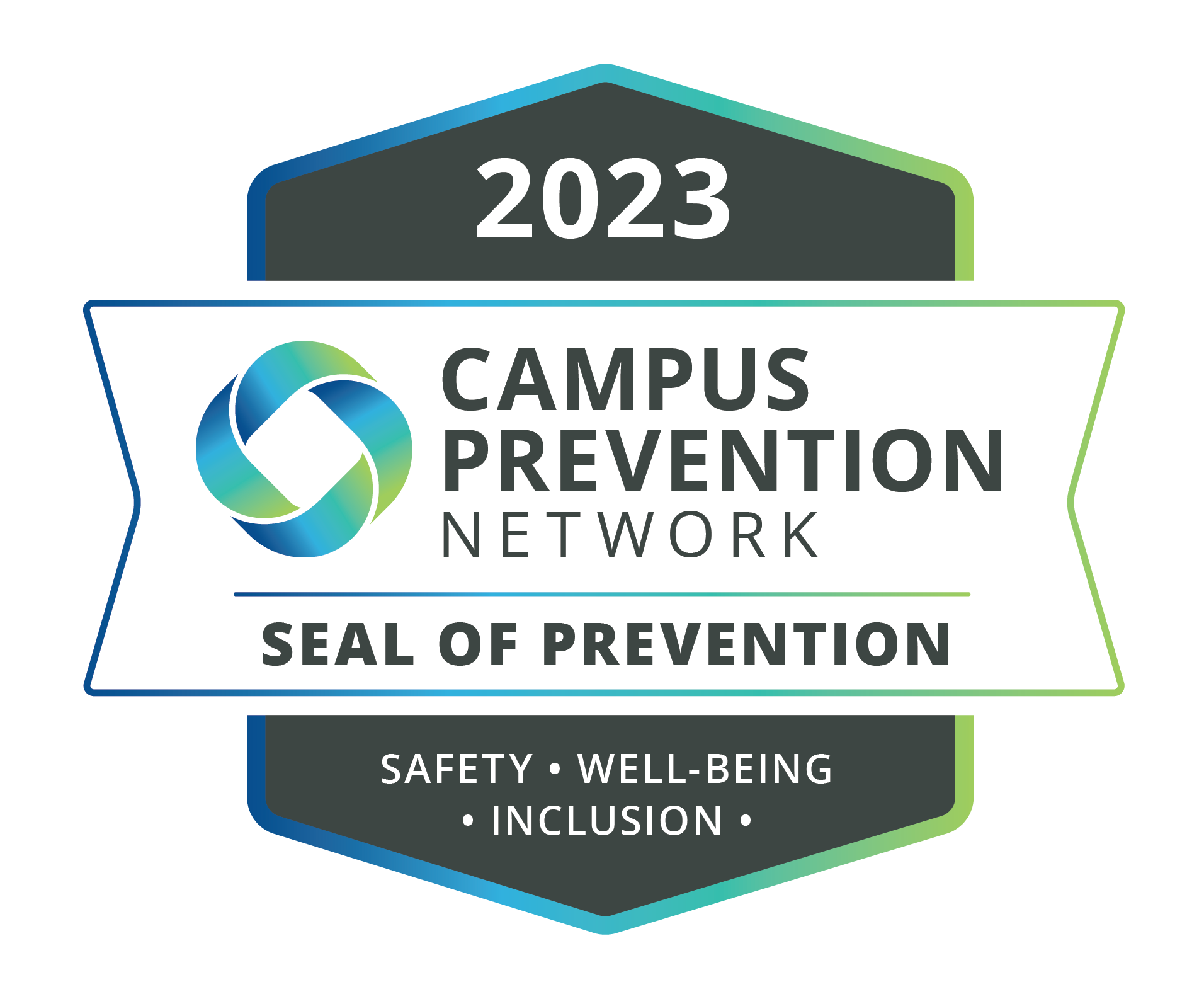 2023 Campus Prevention Network: Seal of Prevention - Safety, Well-being, Inclusion